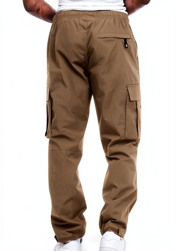 WENKOMG1 Men's Casual Cargo Pants-1