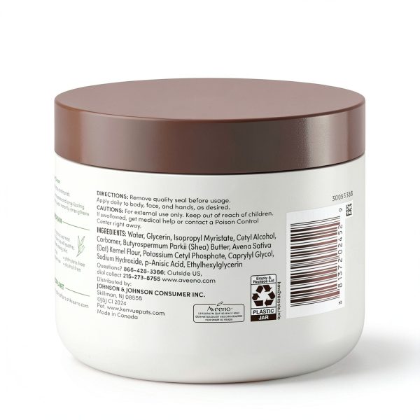 Kenvue 20 Ounce Body Cream for Sensitive Skin-8