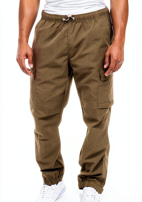 WENKOMG1 Men's Casual Cargo Pants-3
