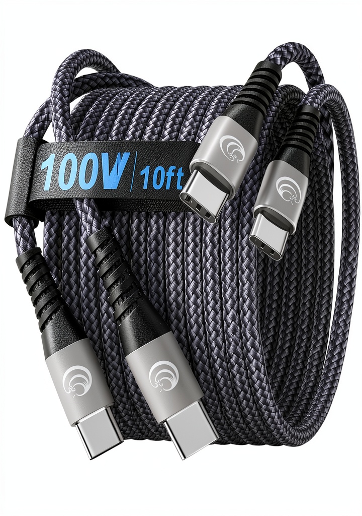 Yosou 100W USB C to C Cable Braided Design