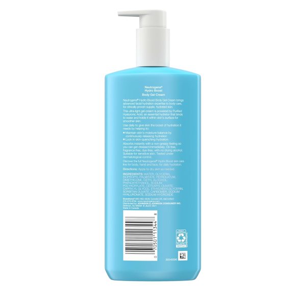 Neutrogena Hydro Boost Body Gel Cream Free-6