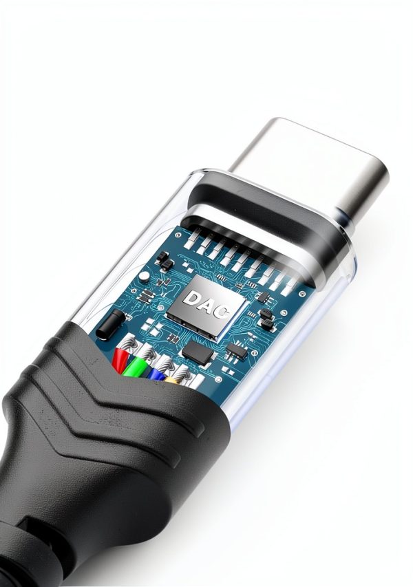 JSAUX USB C to Aux Adapter for iPhone-1