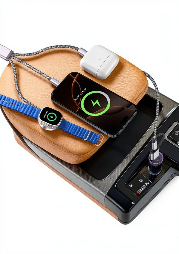 xiwxi 3-in-2 Charging Cable Portable Fast Charging-3