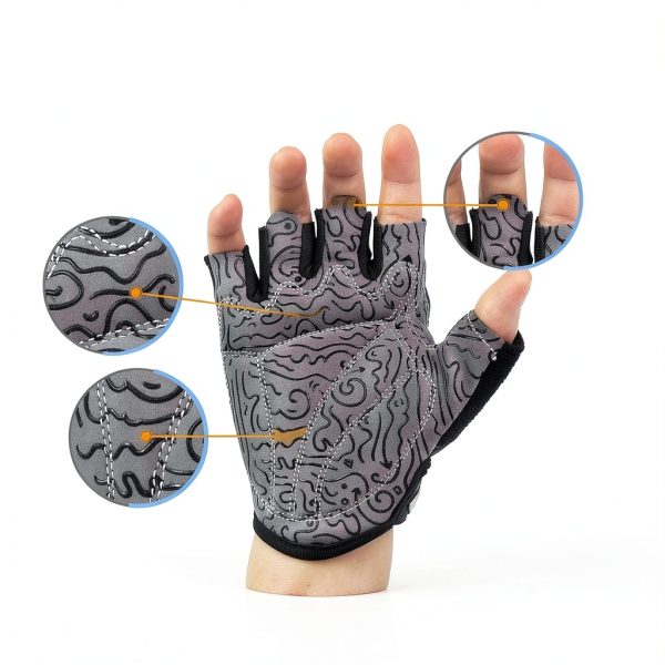 Riverruns Kayaking Gloves UPF50 Half‑Finger-2