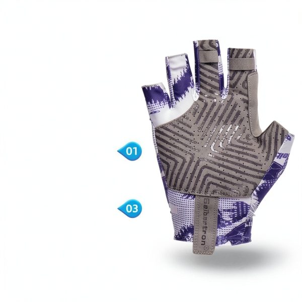 Fishing Gloves Seibertron Nylon Water Resistant-3