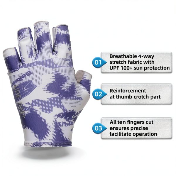 Fishing Gloves Seibertron Nylon Water Resistant-2