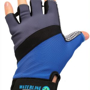 WaterLine Kayaking Gloves Medium Black-0
