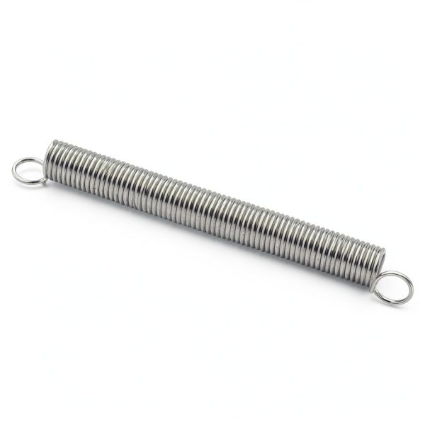 uxcell Extension Spring Hook Ends 5/8" x 6-1/2" Nickel Steel-2