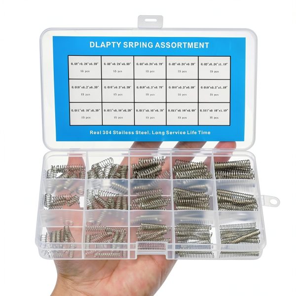 Compression Spring Set DLAPTY 15 Piece 304 Stainless Steel Assortment-4