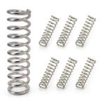 Qrity Stainless Steel Compression Spring 304 OD 8mm*45mm Wire 1mm-0