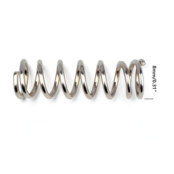 Qrity Stainless Steel Compression Spring 304 OD 8mm*45mm Wire 1mm-1