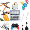 450pcs Compression Springs Assortment Kit, Small Spring Set for DIY Repair Project, 15 Different Sizes Stainless Steel Compressed Spring Kit 10-30mm (0.39"-1.18") Length-3