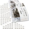 Compression Springs 200PCS Kit 40 Sizes Mini Stainless Steel for DIY-0